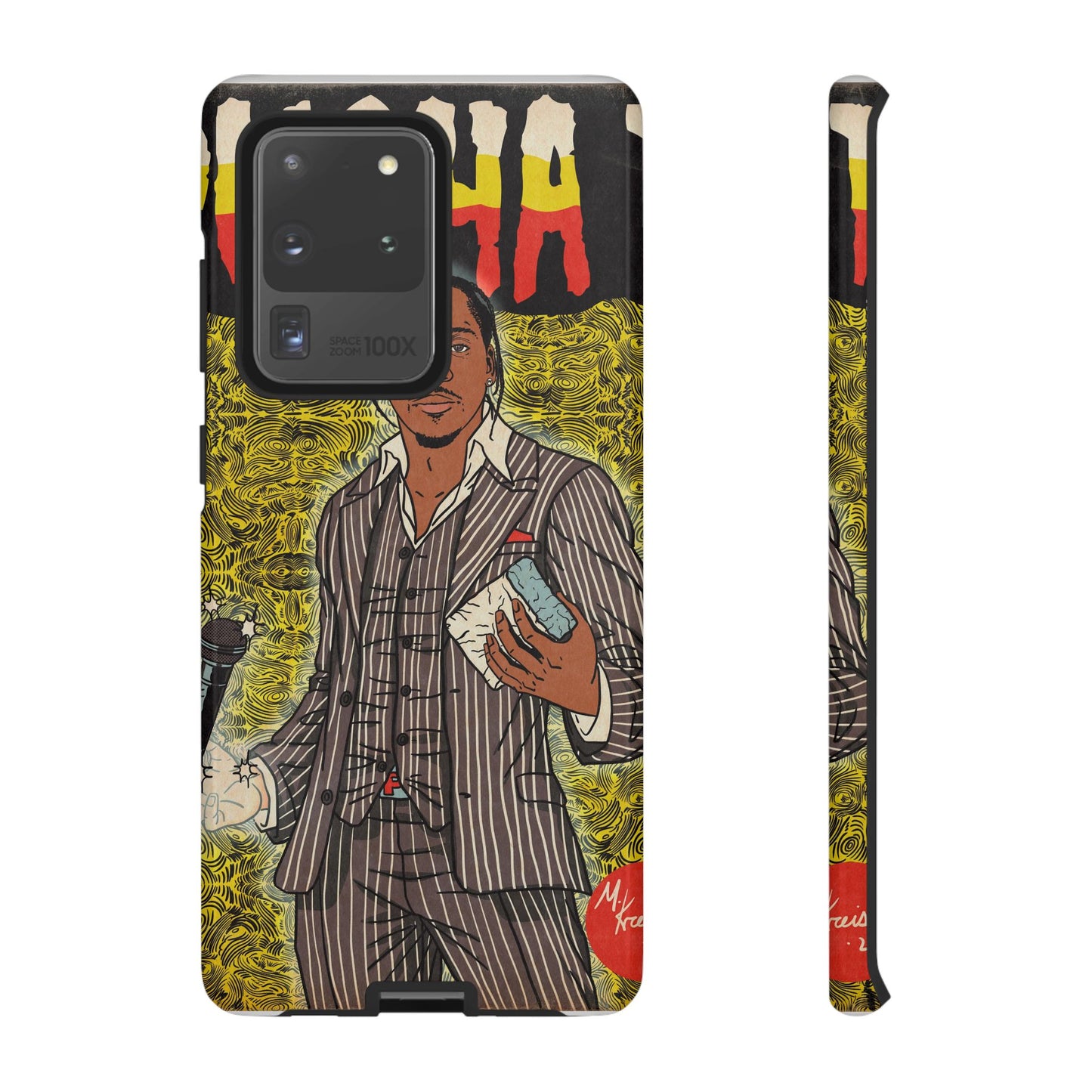 Pusha T - Comic Book Art - Tough Phone Cases