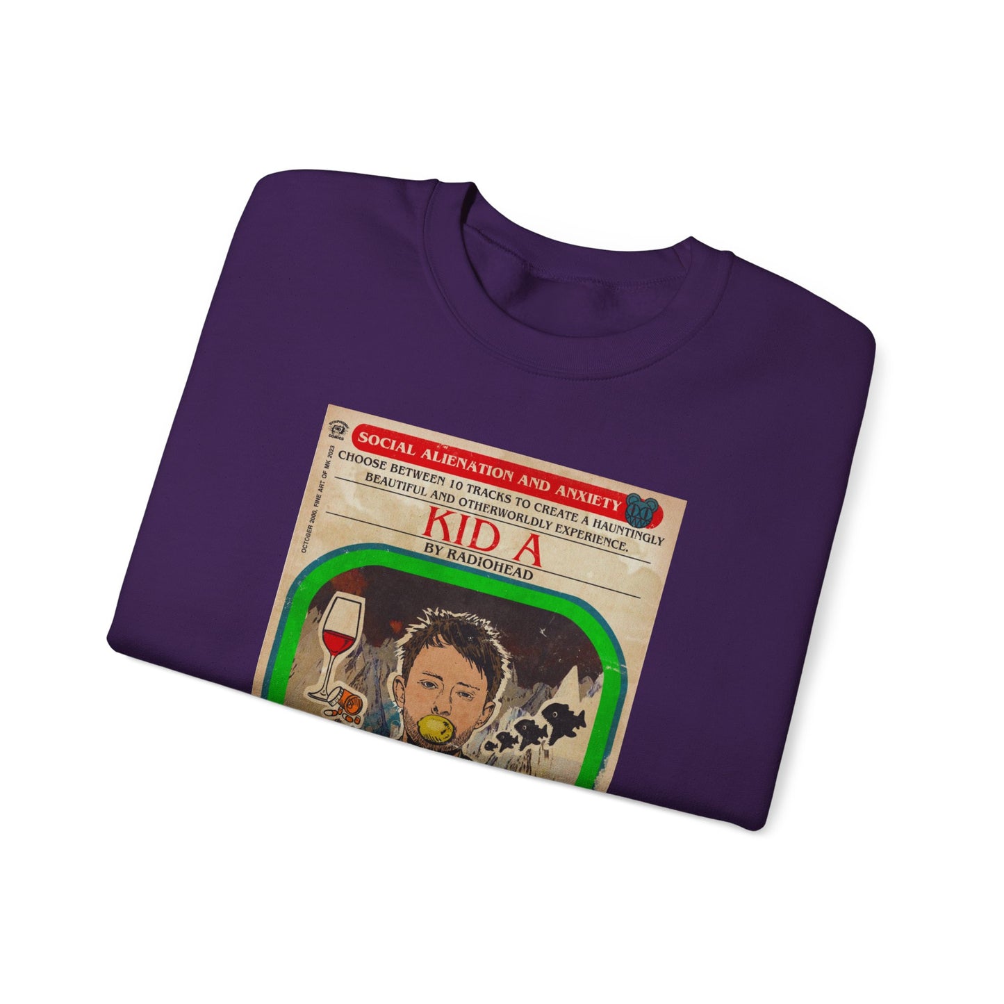 Kid A - Unisex Heavy Blend™ Crewneck Sweatshirt