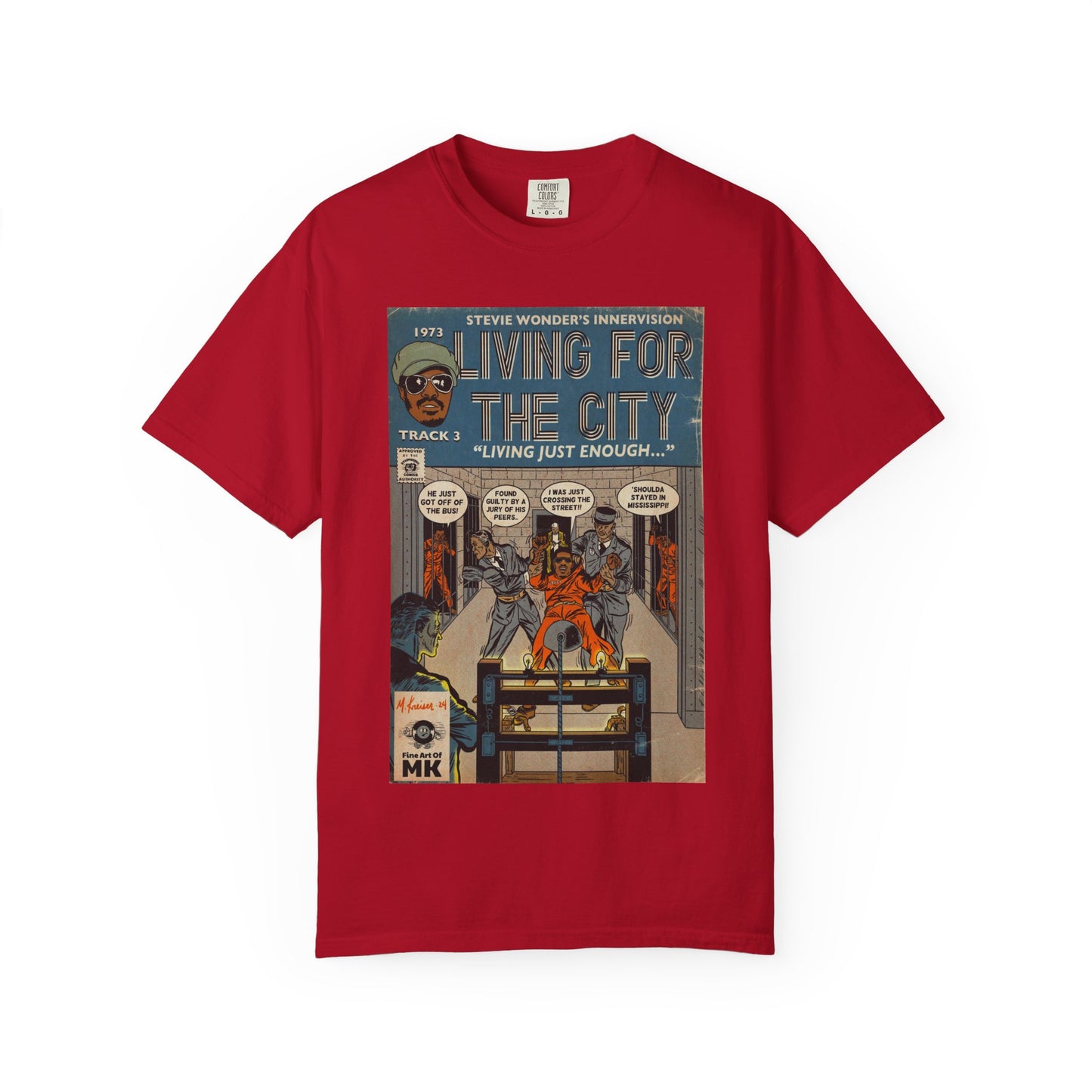 Living For The City - Unisex Comfort Colors T-shirt