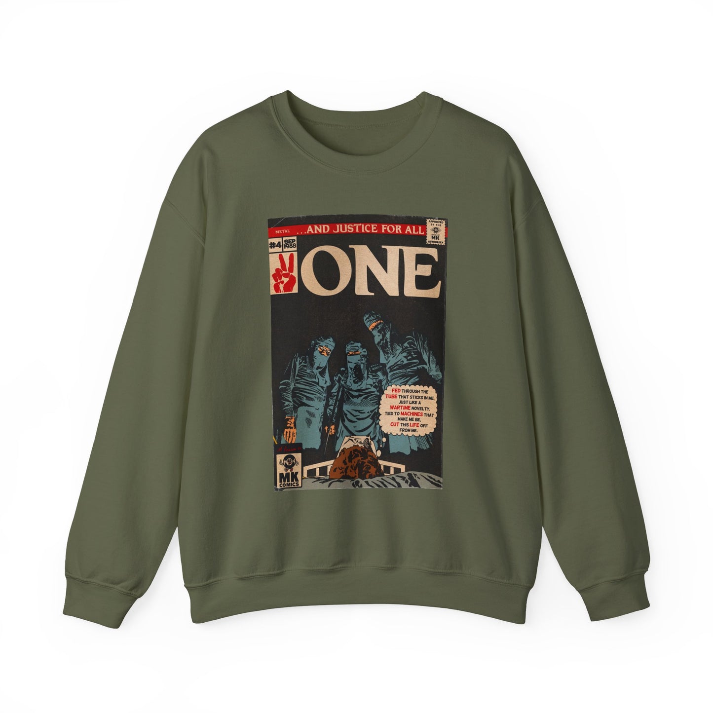 One - Comic Book Art - Unisex Heavy Blend™ Crewneck Sweatshirt