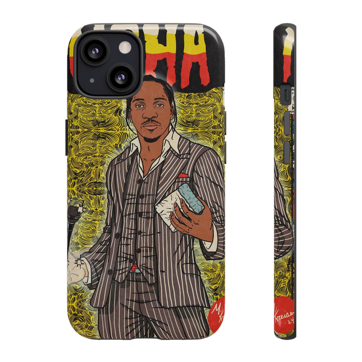 Pusha T - Comic Book Art - Tough Phone Cases