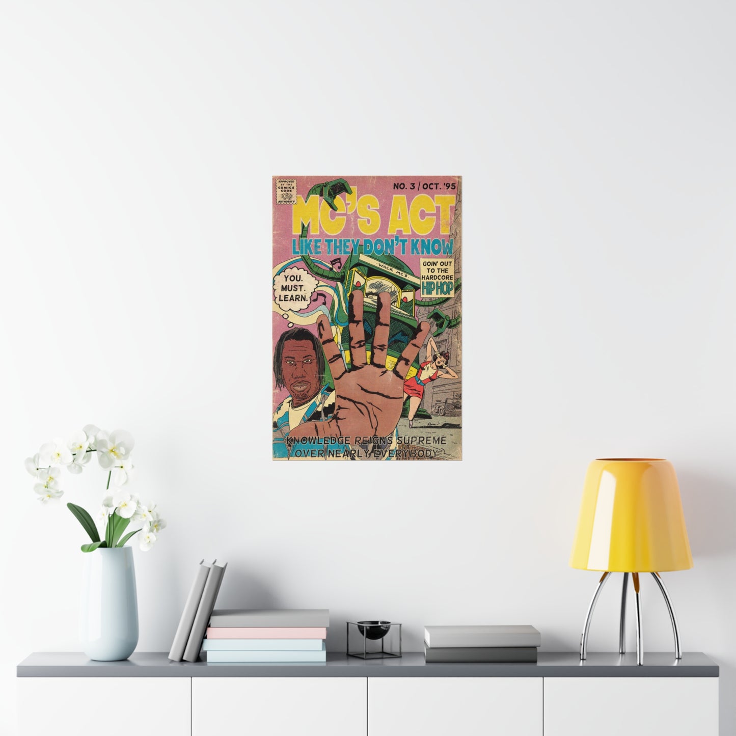 MC’s Act Like They Don’t Know - Vertical Matte Poster