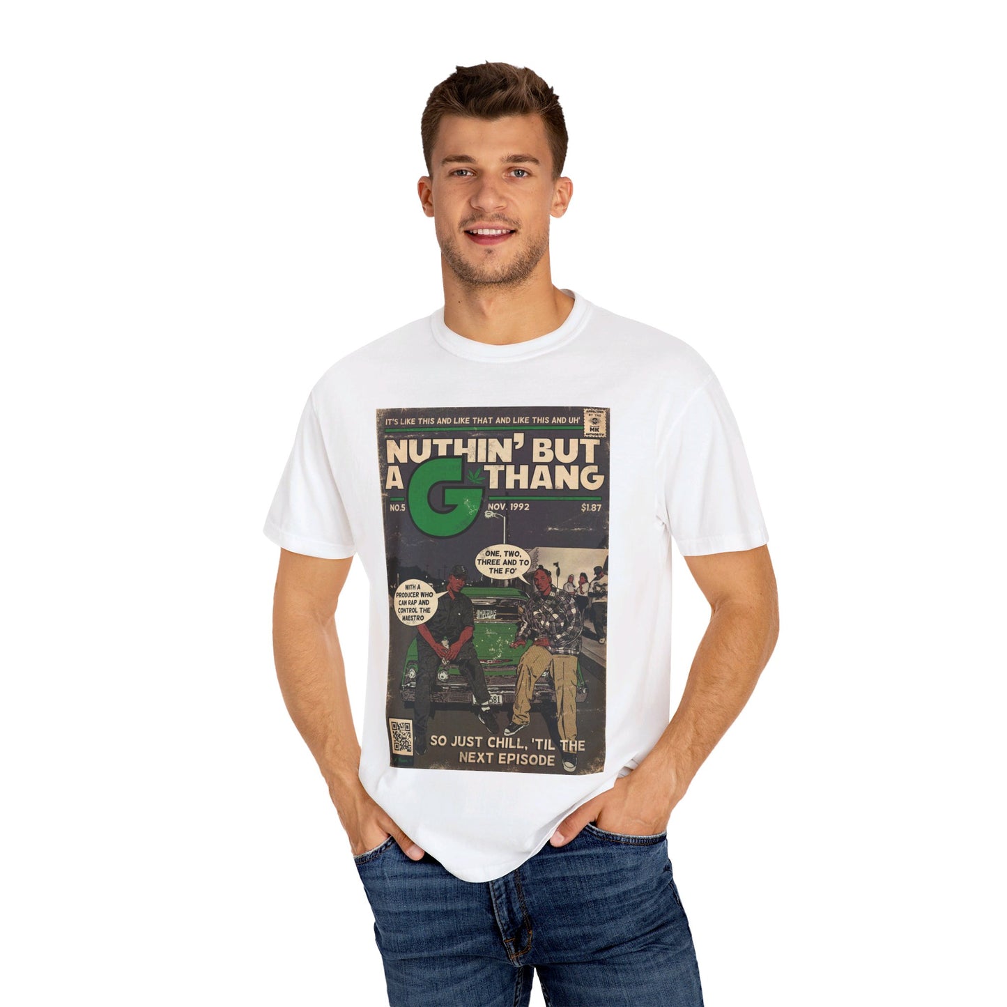 Dr. Dre & Snoop Dogg - Ain’t Nuthin But a G Thang - Unisex Comfort Colors T-shirt