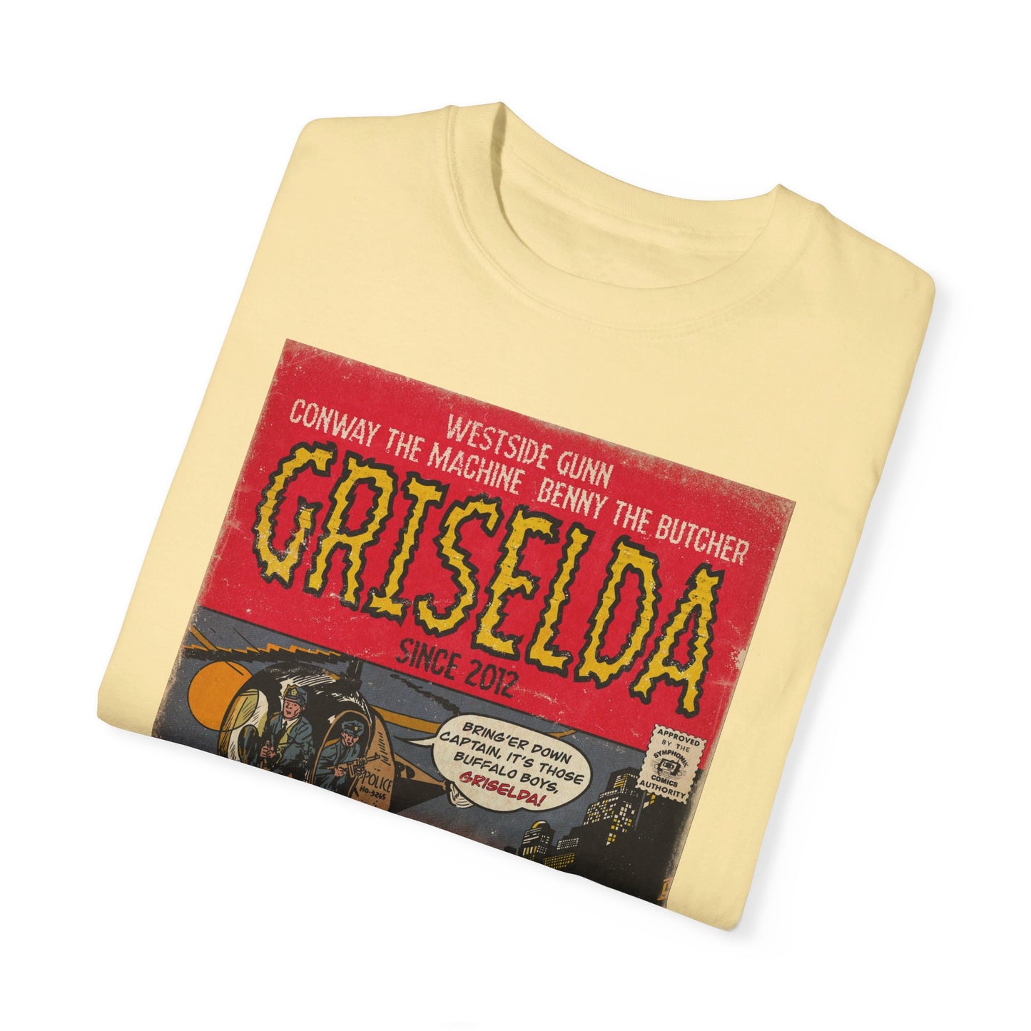 Griselda - Comic Book Art - Unisex Garment-Dyed T-shirt