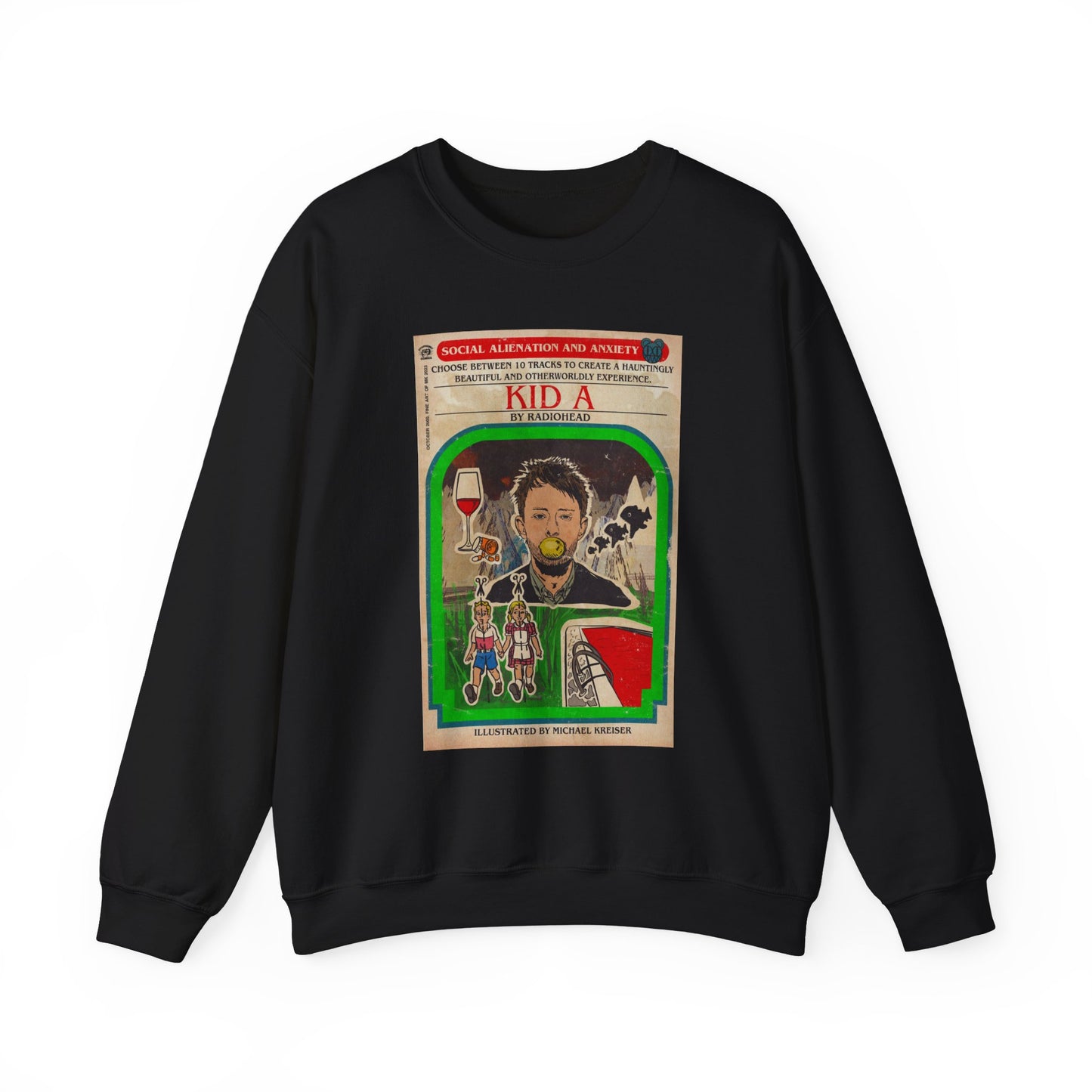 Kid A - Unisex Heavy Blend™ Crewneck Sweatshirt