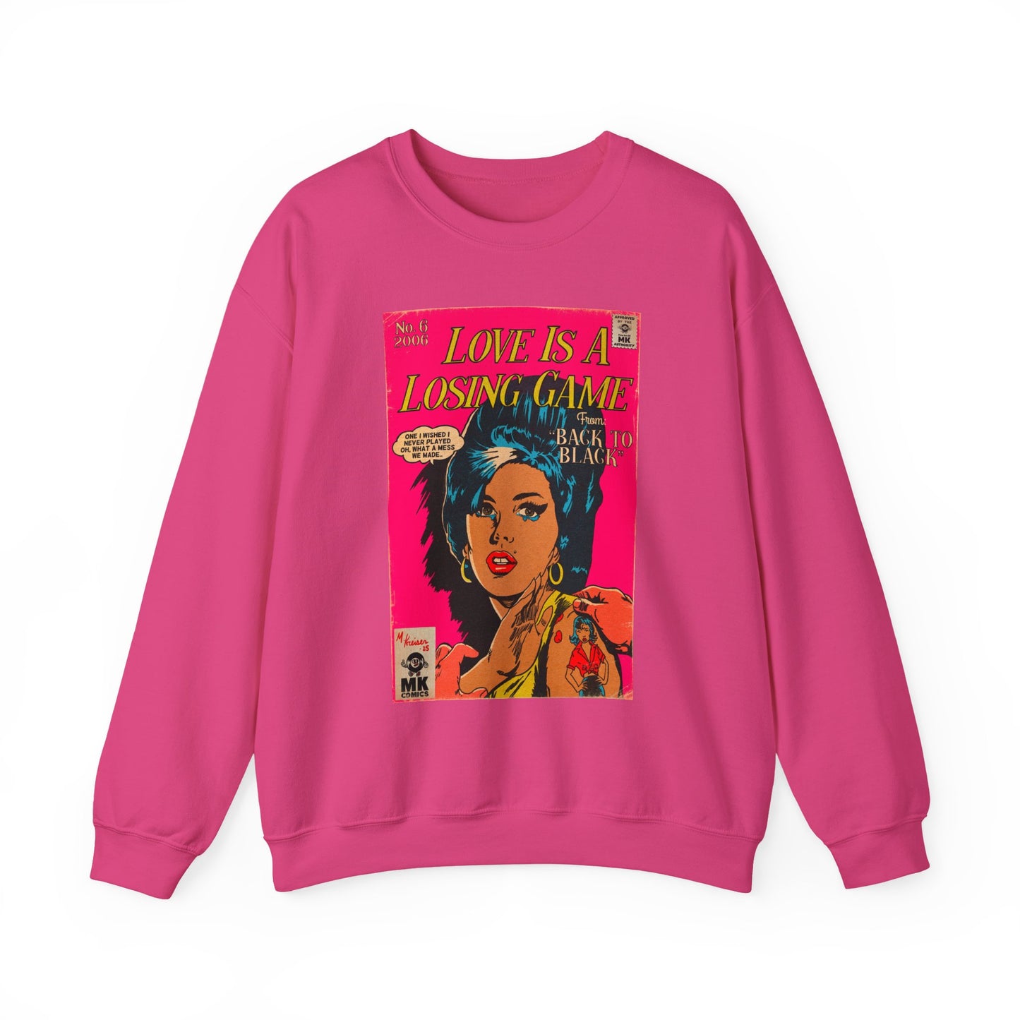 Love Is A Losing Game - Unisex Heavy Blend™ Crewneck Sweatshirt