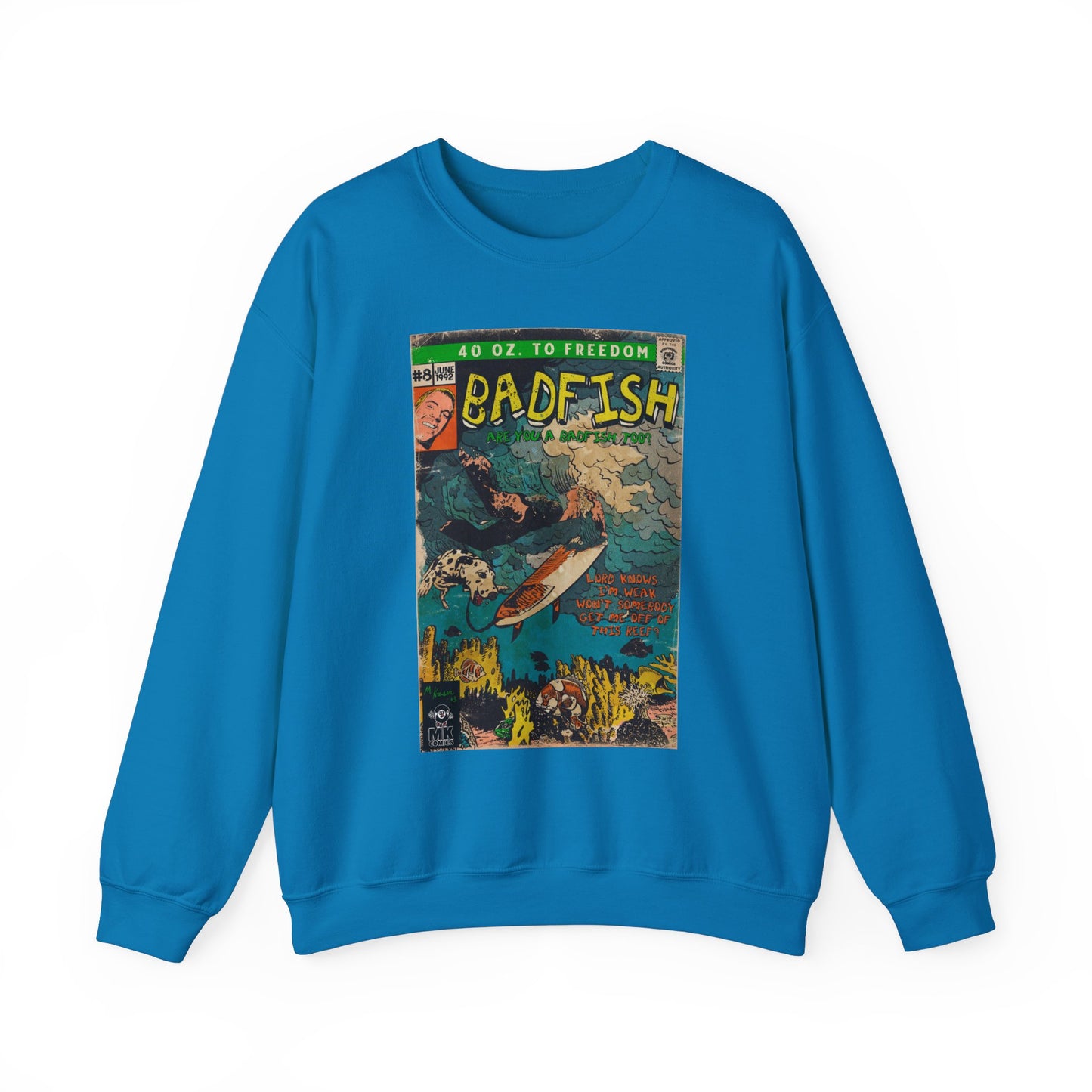Badfish - Unisex Heavy Blend™ Crewneck Sweatshirt