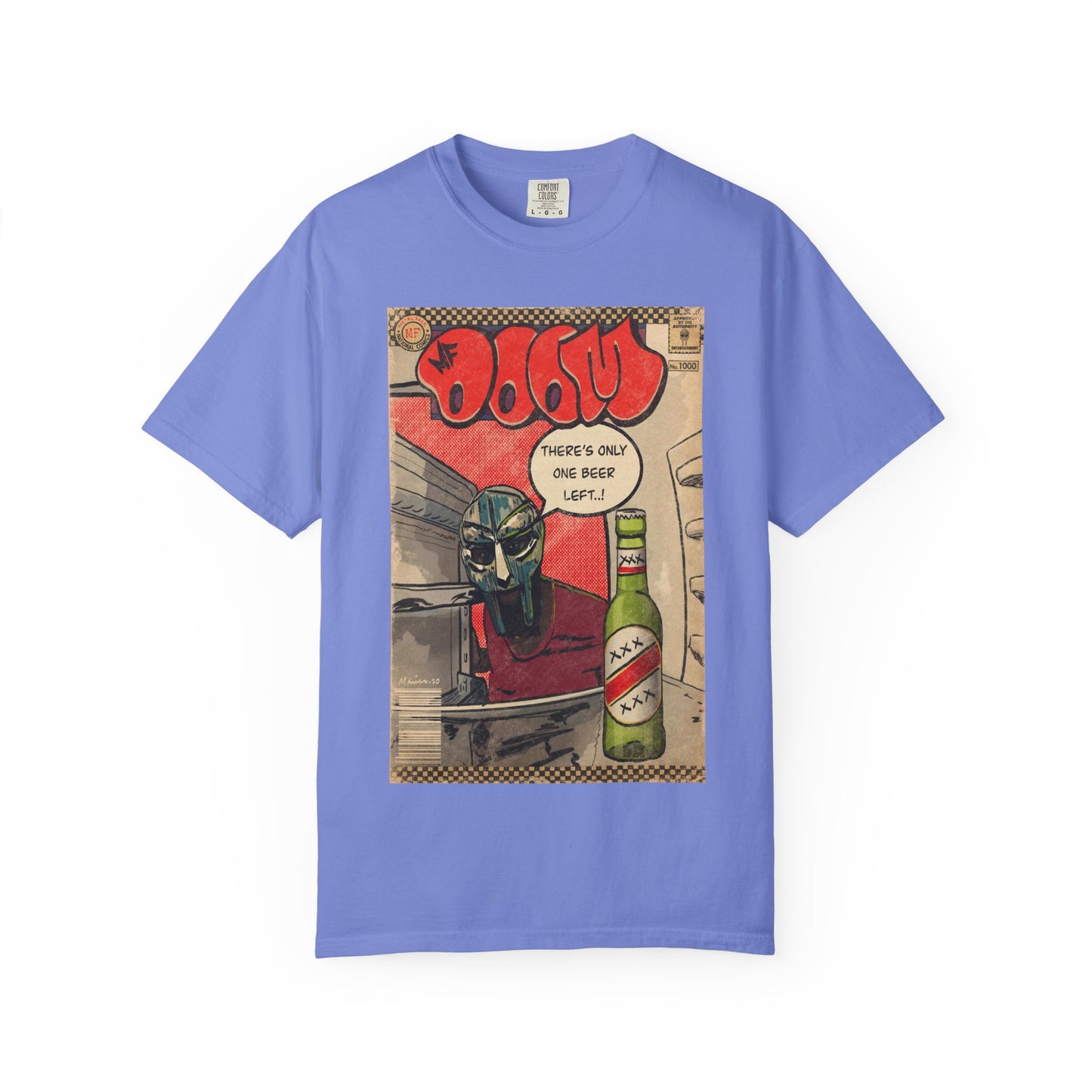 MF DOOM - One Beer - Unisex Comfort Colors T-shirt