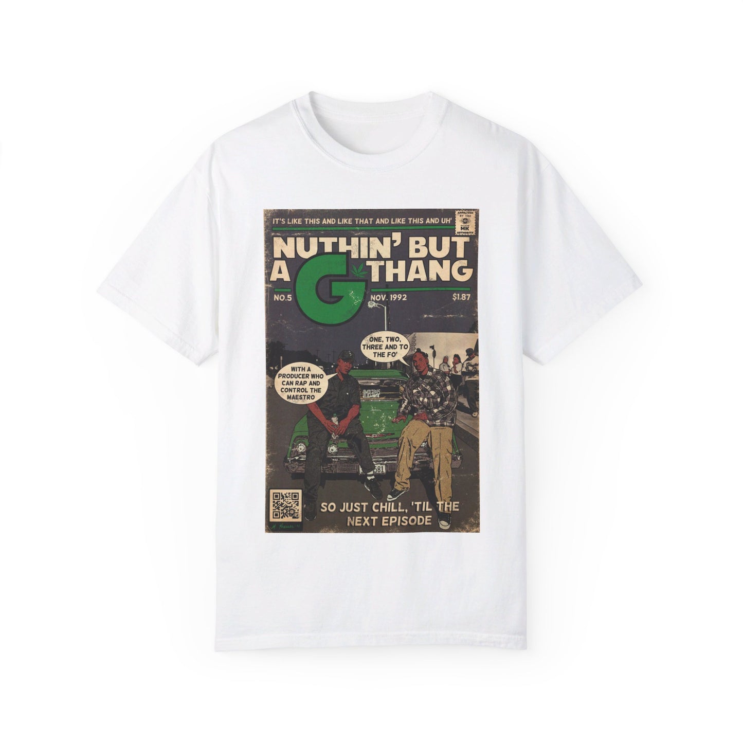 Dr. Dre & Snoop Dogg - Ain’t Nuthin But a G Thang - Unisex Comfort Colors T-shirt