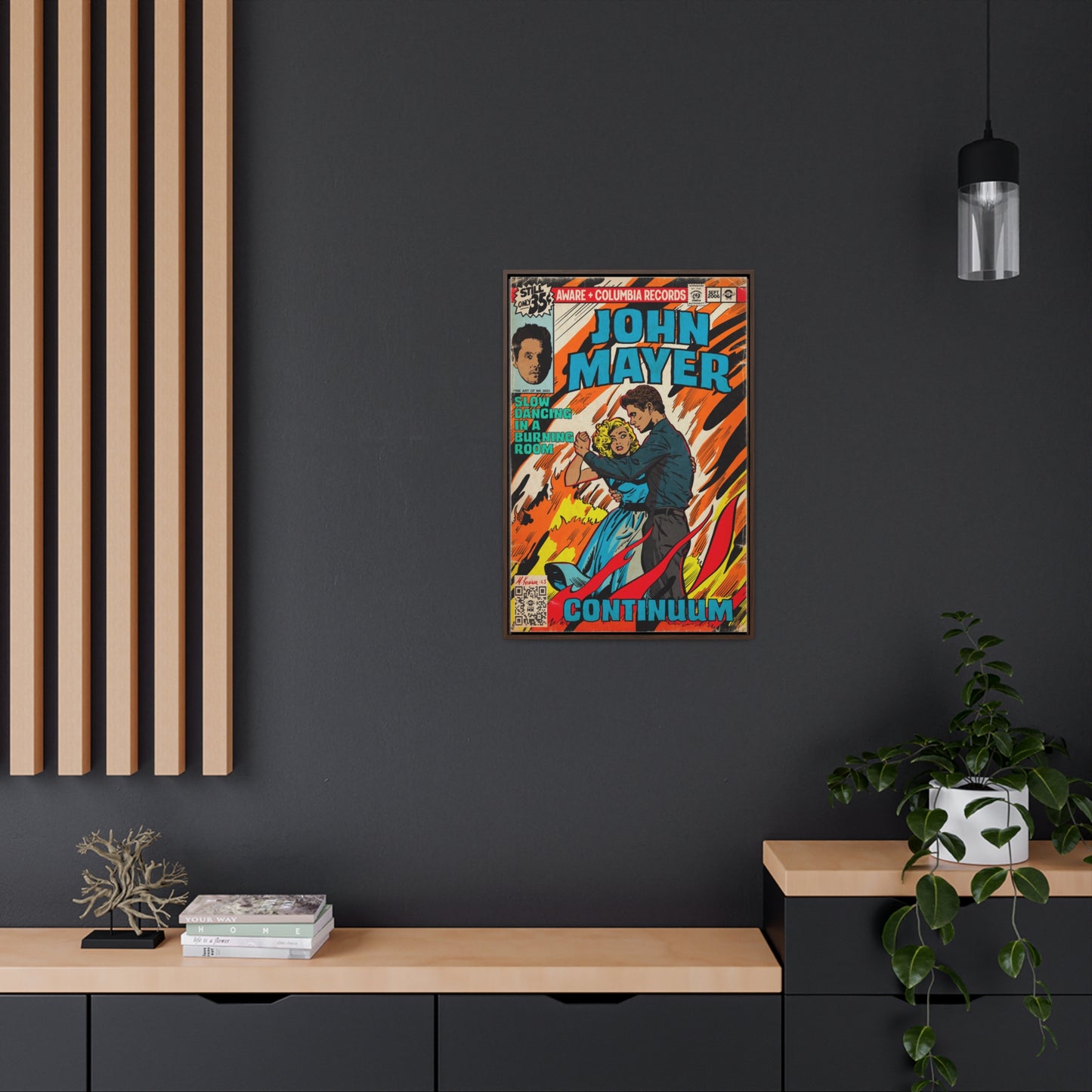 John Mayer - Slow Dancing in a Burning Room - Gallery Canvas Wraps, Vertical Frame