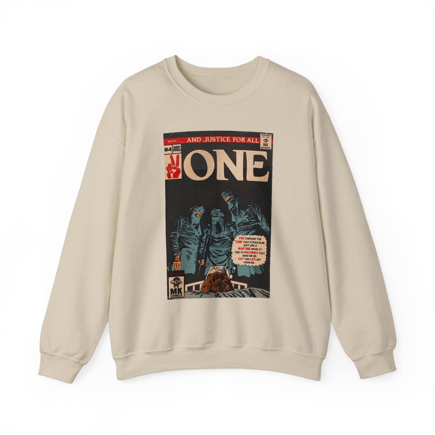One - Comic Book Art - Unisex Heavy Blend™ Crewneck Sweatshirt