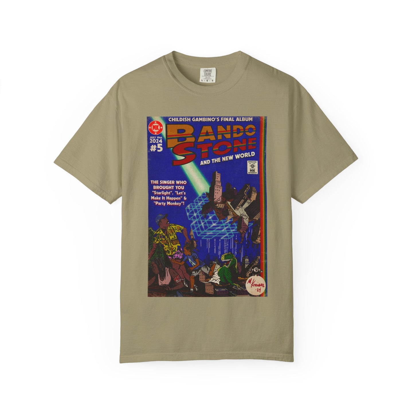 Childish Gambino- Bando Stone - Unisex Comfort Colors T-shirt