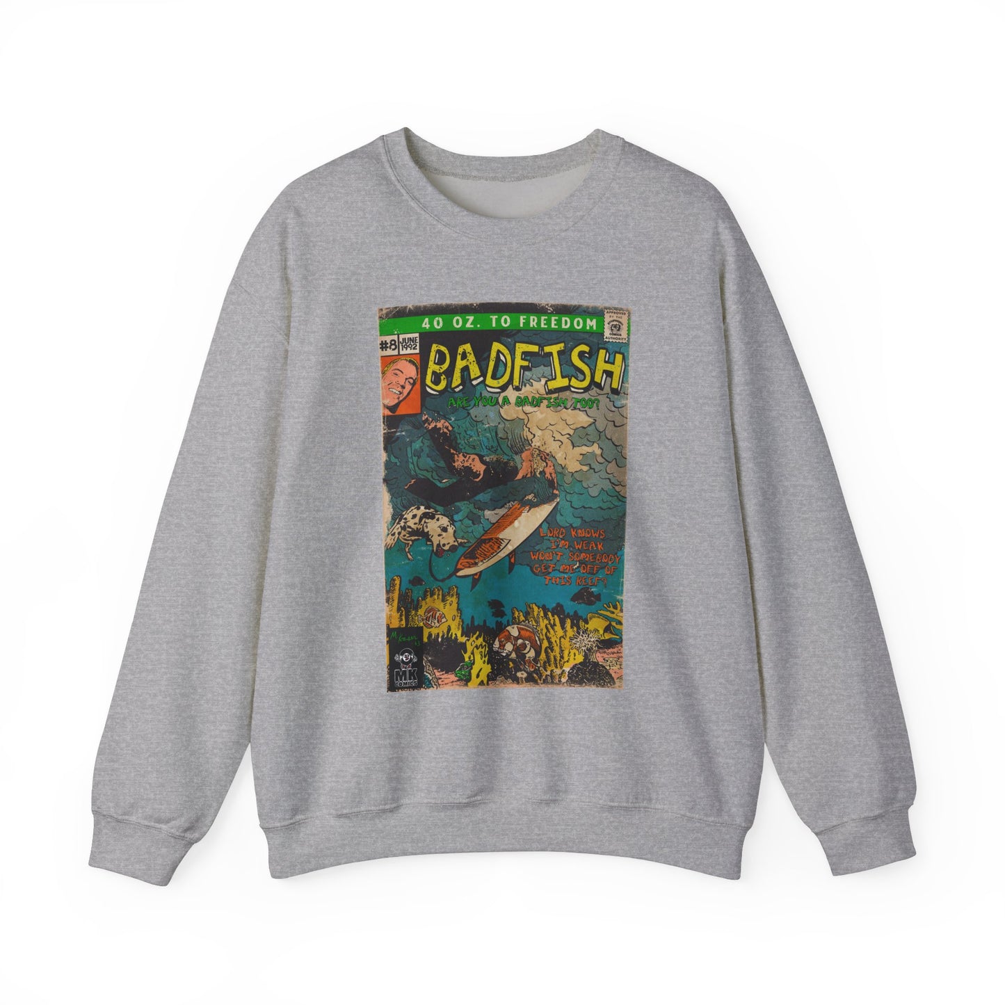 Badfish - Unisex Heavy Blend™ Crewneck Sweatshirt