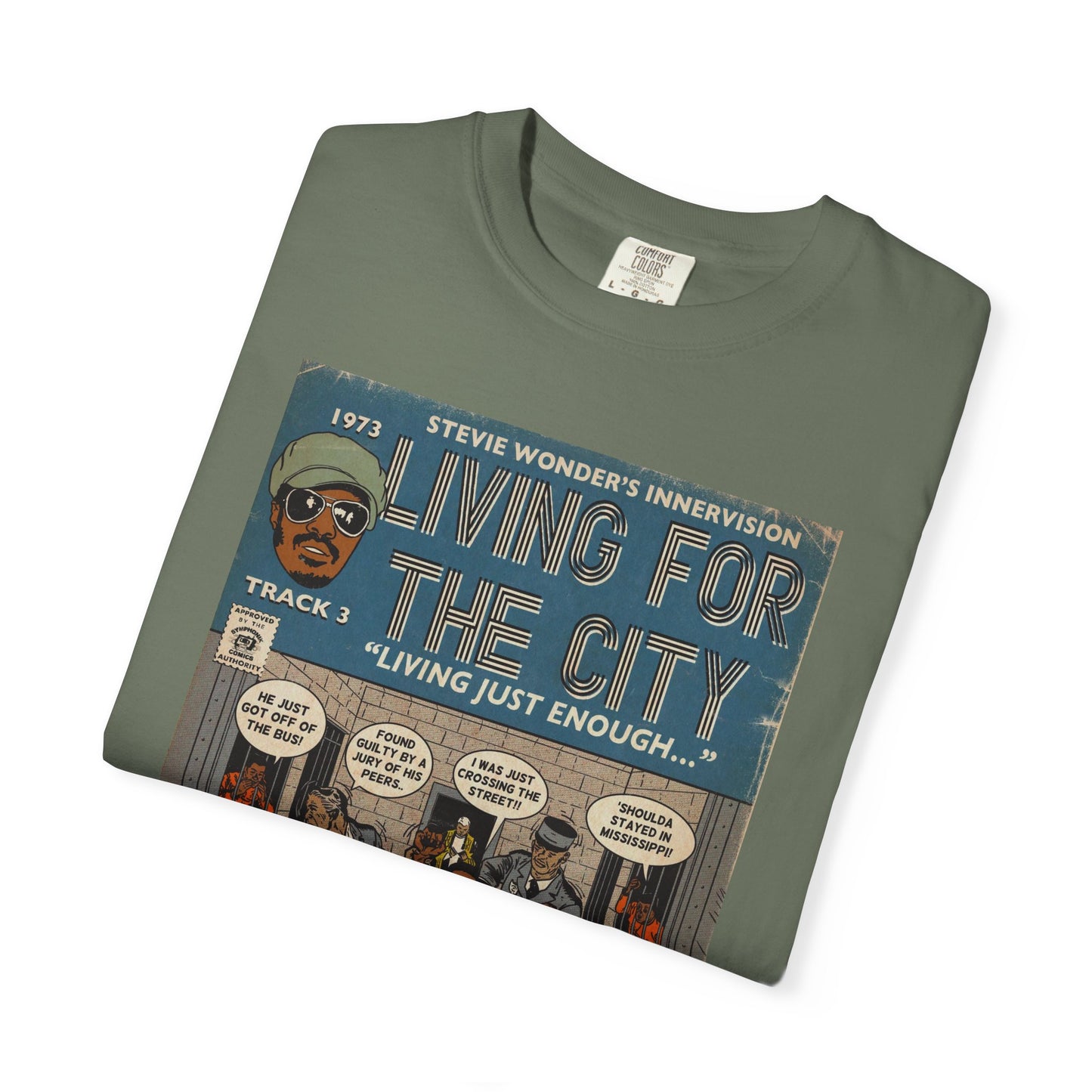 Living For The City - Unisex Comfort Colors T-shirt