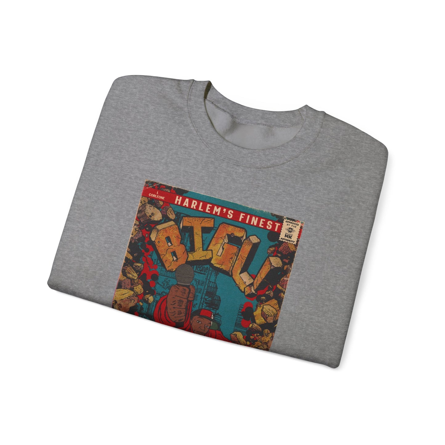 Big L - Put it on - Unisex Heavy Blend™ Crewneck Sweatshirt