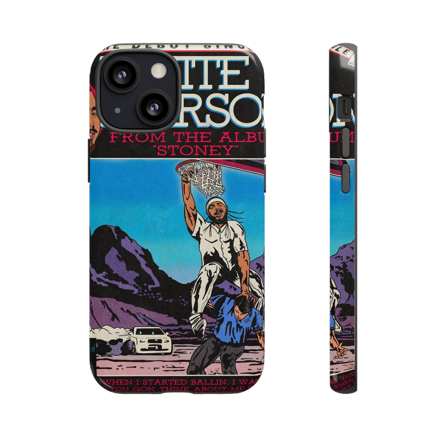 Post Malone - White Iverson - Tough Phone Cases