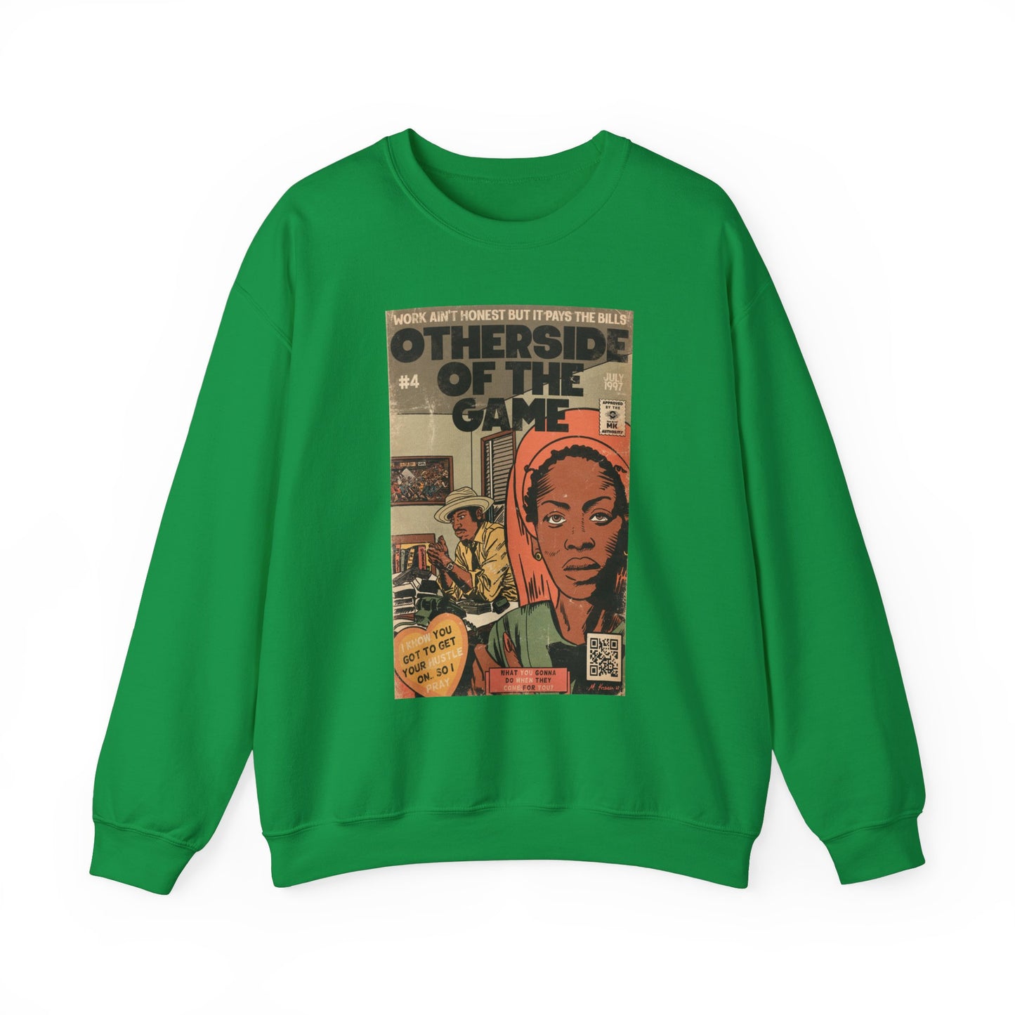 Erykah Badu - Otherside of the Game - Unisex Heavy Blend™ Crewneck Sweatshirt