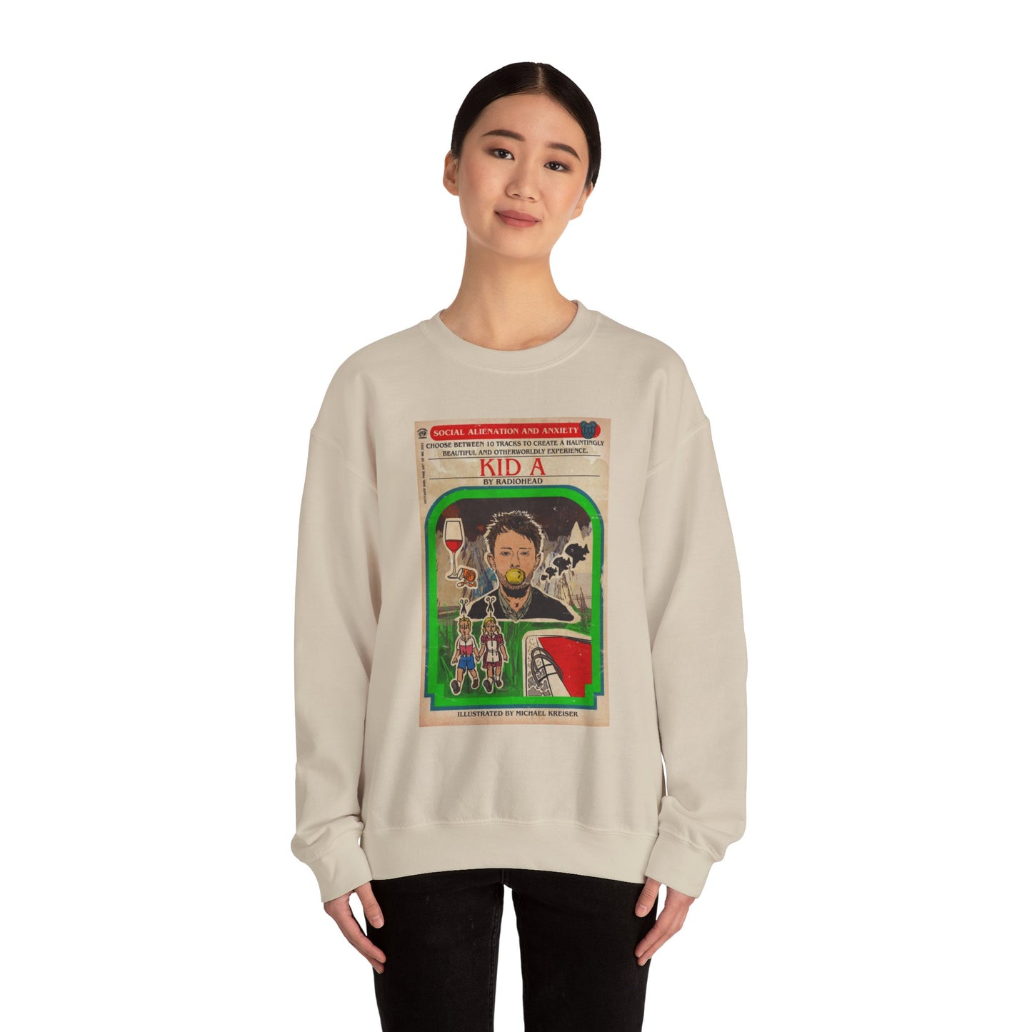 Kid A - Unisex Heavy Blend™ Crewneck Sweatshirt