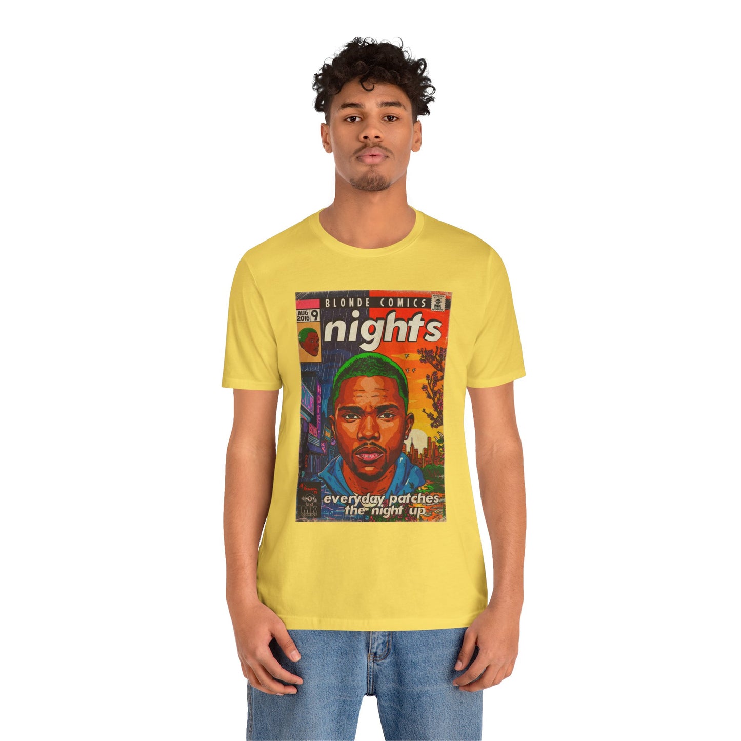 Frank Ocean -Nights - Unisex Jersey Short Sleeve Tee