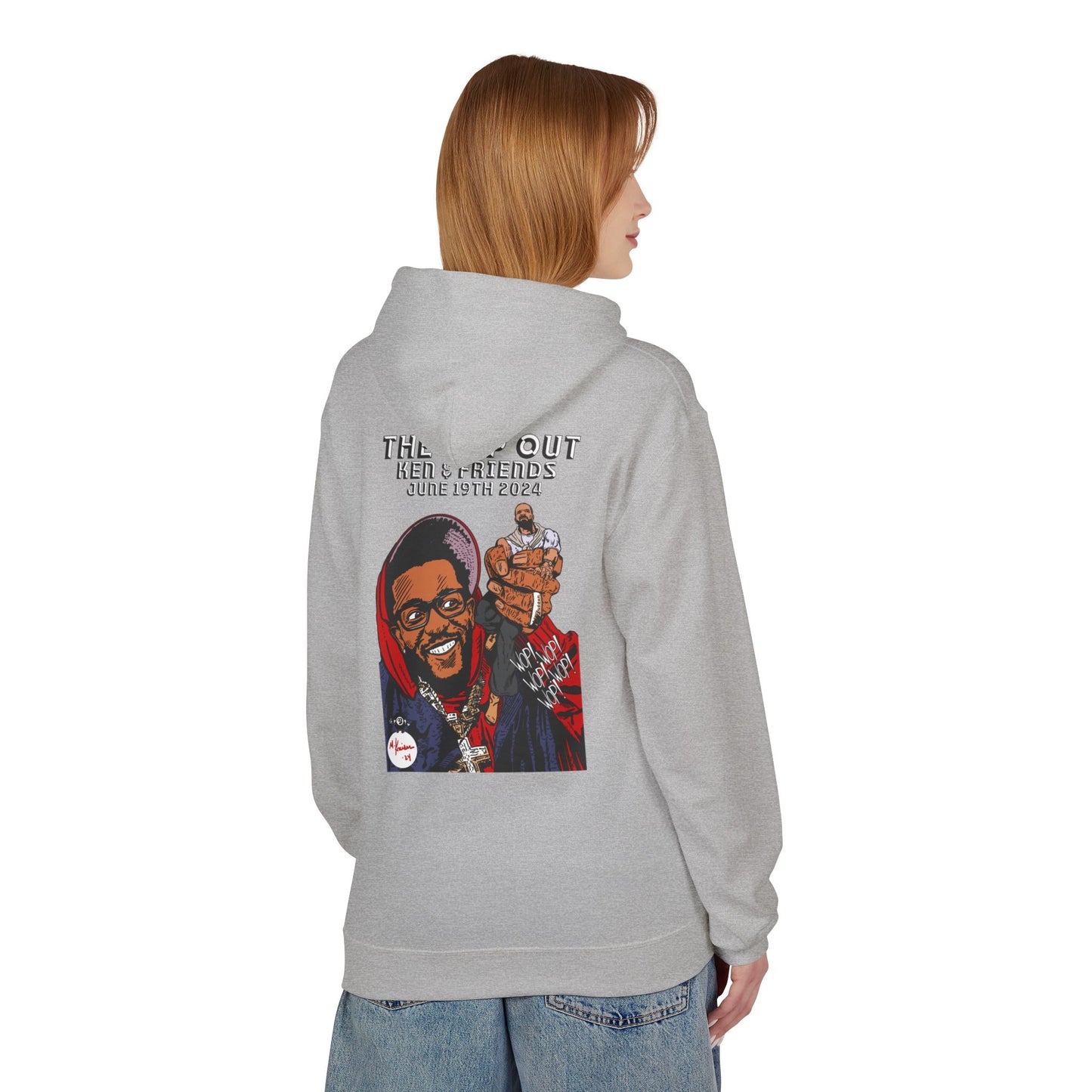 Kendrick Lamar - The Pop Out - Unisex Midweight Softstyle Fleece Hoodie