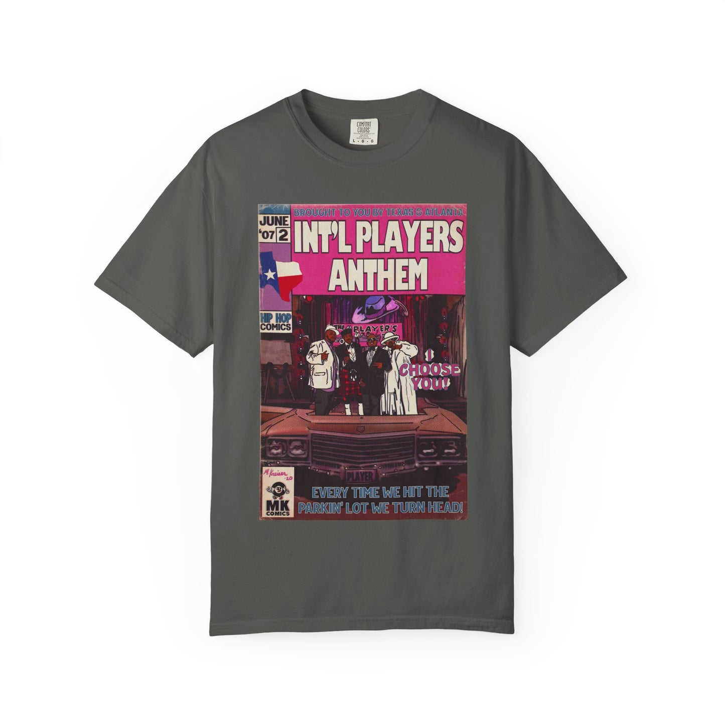 Int’l Players Anthem - Unisex Comfort Colors T-shirt
