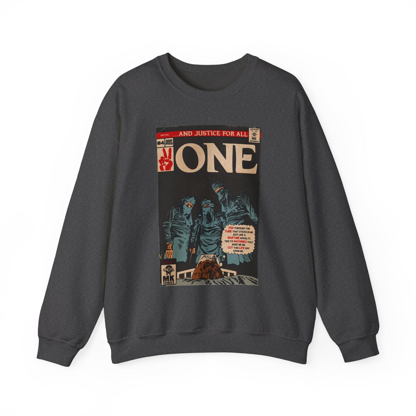 One - Comic Book Art - Unisex Heavy Blend™ Crewneck Sweatshirt