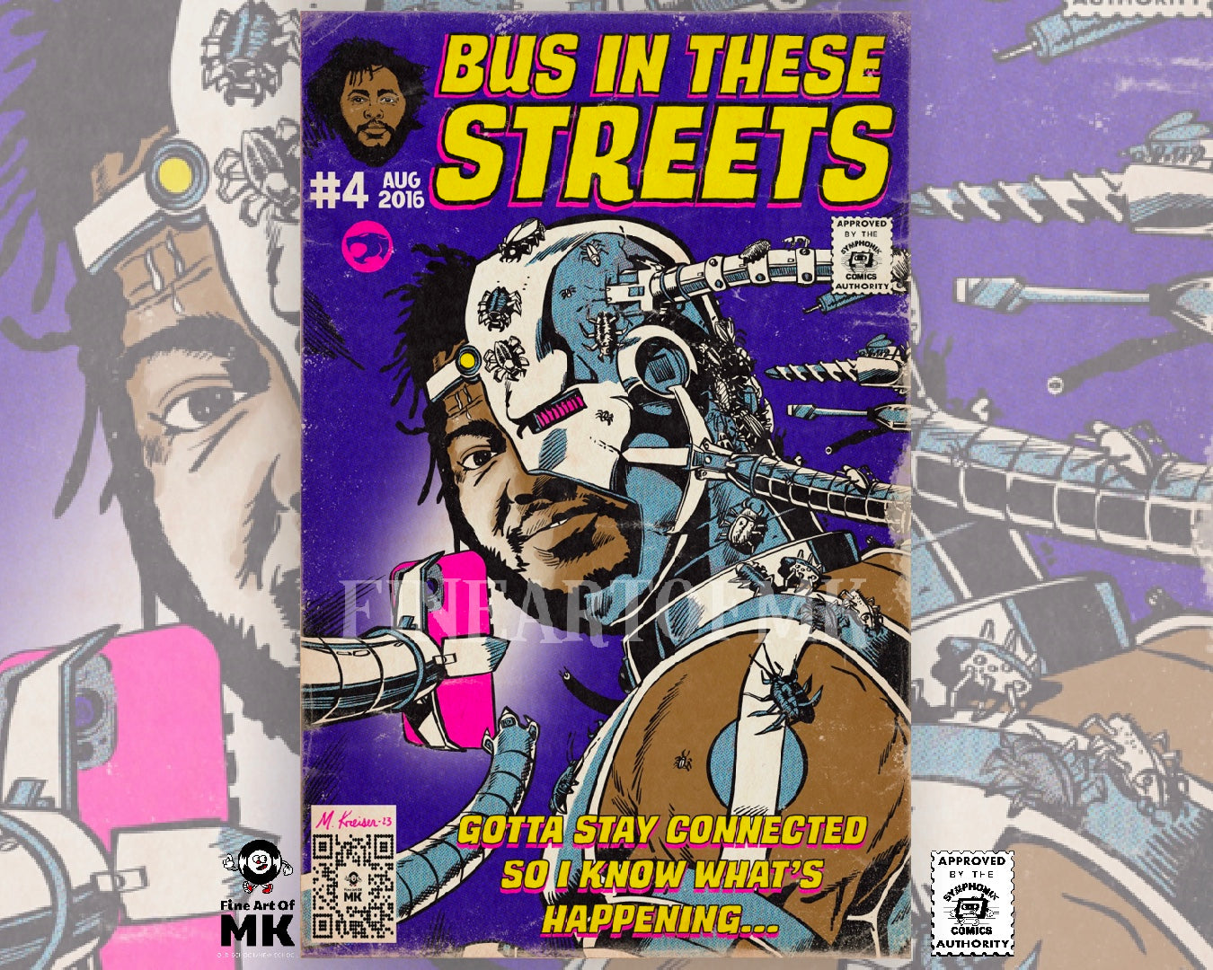 Thundercat - Bus In These Streets - Matte Vertical Posters