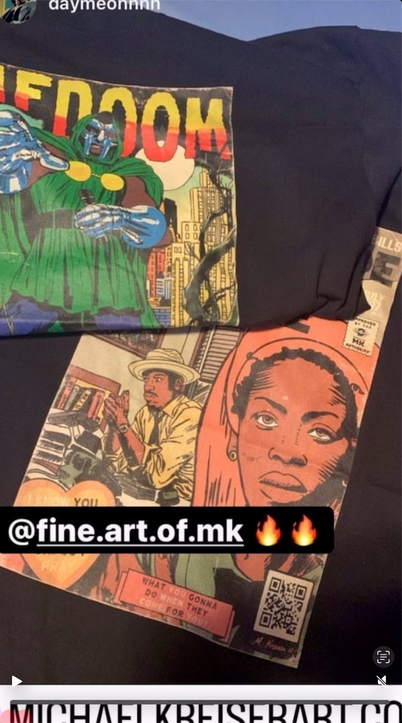 MF DOOM - Comic Book Art - Unisex Jersey T-Shirt