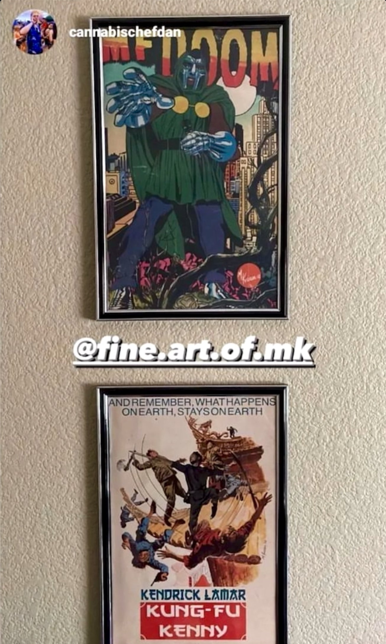 MF DOOM - Hip Hop Comics - Vertical Matte Poster