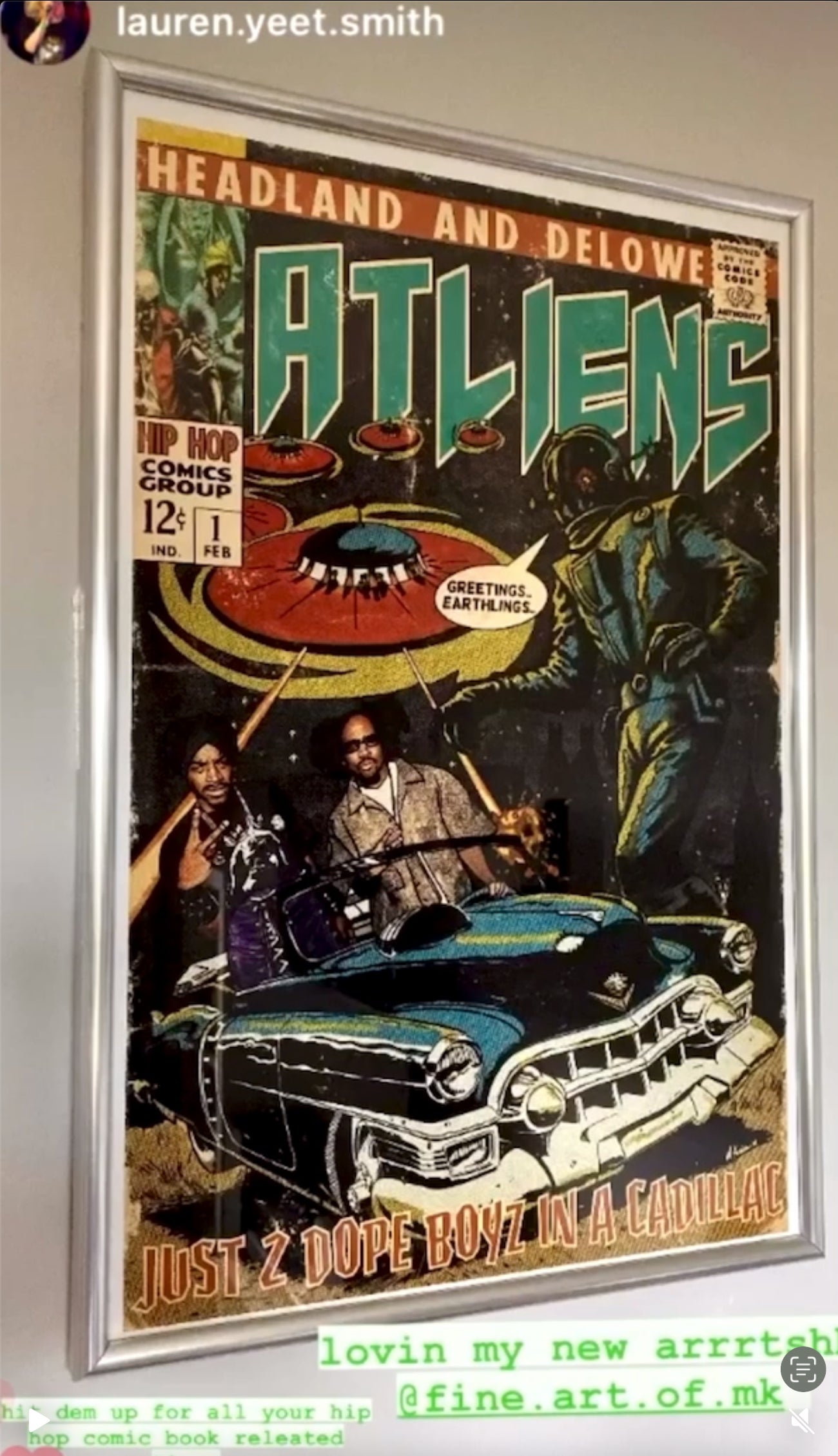 OutKast- Atliens 1 - 2 Dope Boyz - Vertical Matte Poster