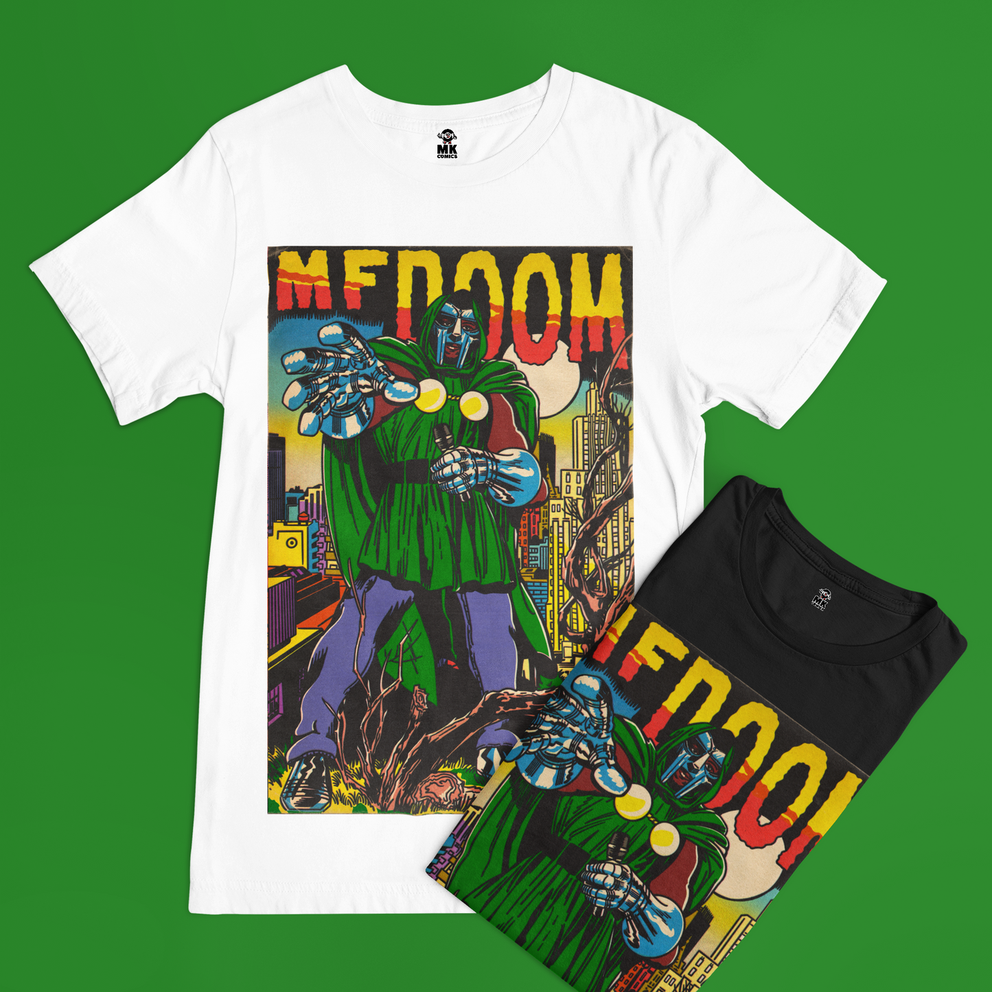 DOOM - Comic Book Art - Unisex Jersey T-Shirt