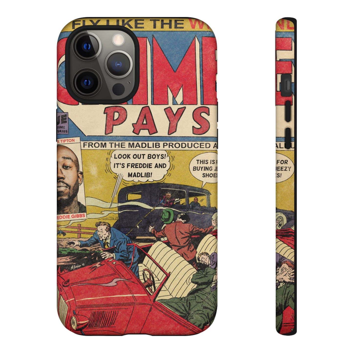 Freddie Gibbs & Madlib - Crime Pays - Tough Phone Cases