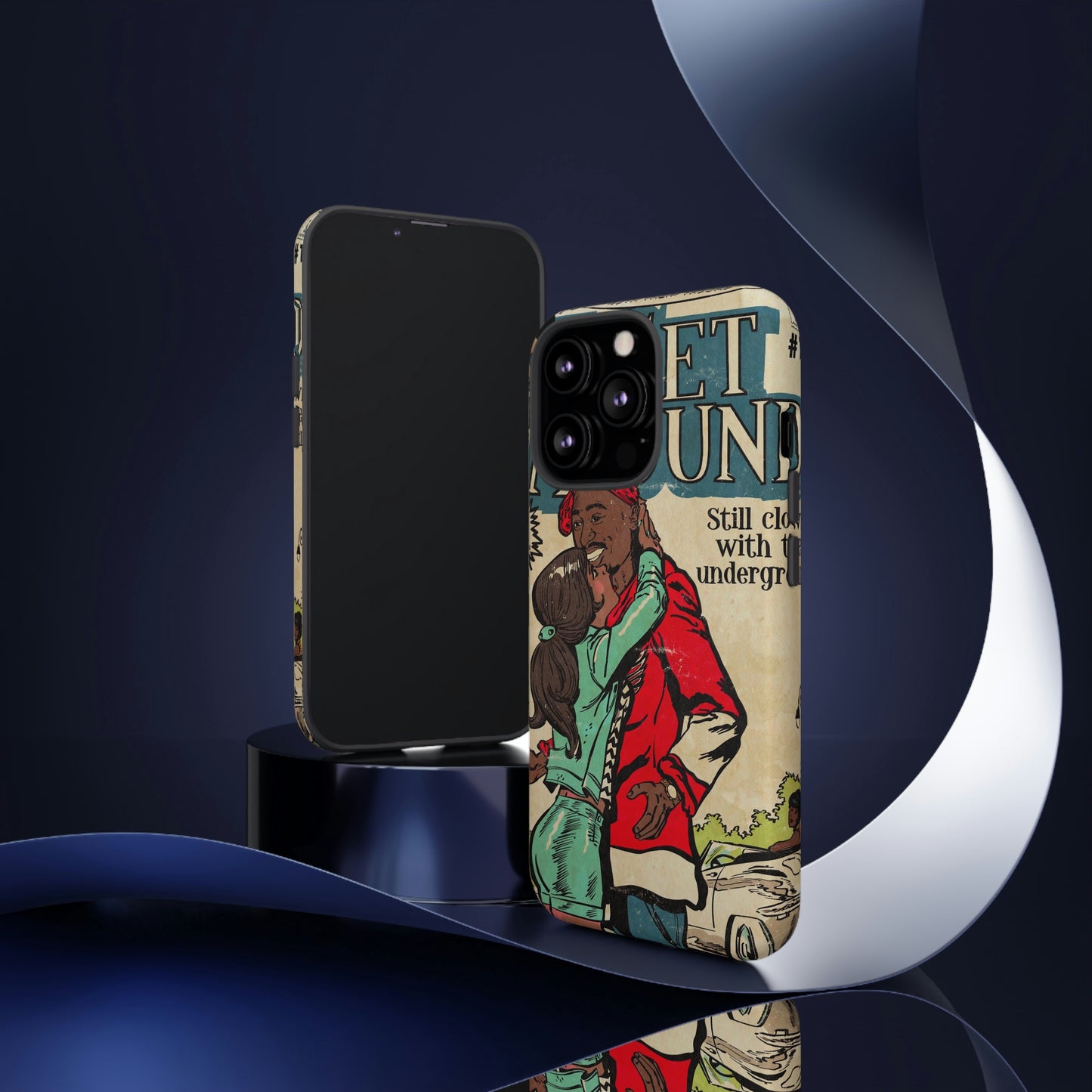 2Pac - I Get Around - Tupac - Tough Phone Cases