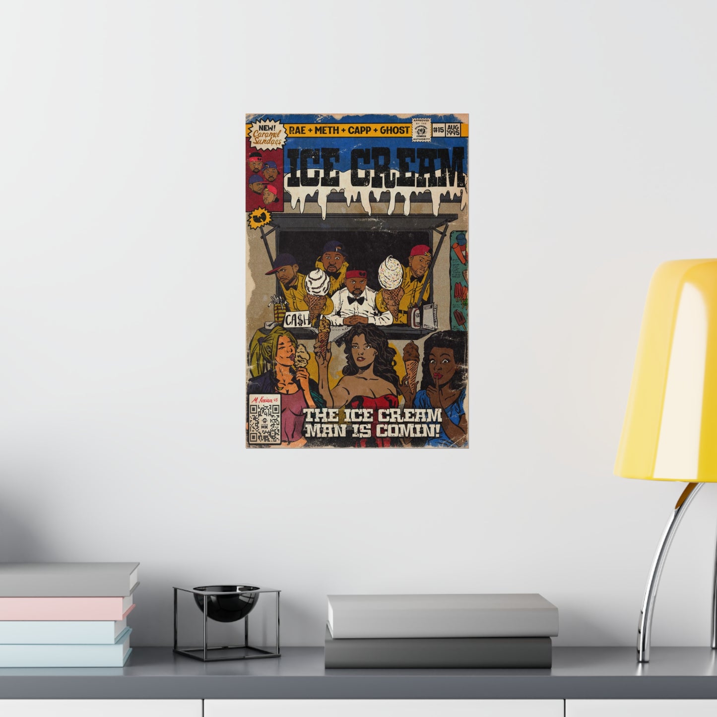 Raekwon- Ice Cream - Premium Matte Vertical Poster