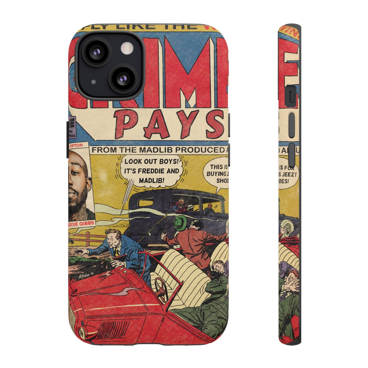 Freddie Gibbs & Madlib - Crime Pays - Tough Phone Cases