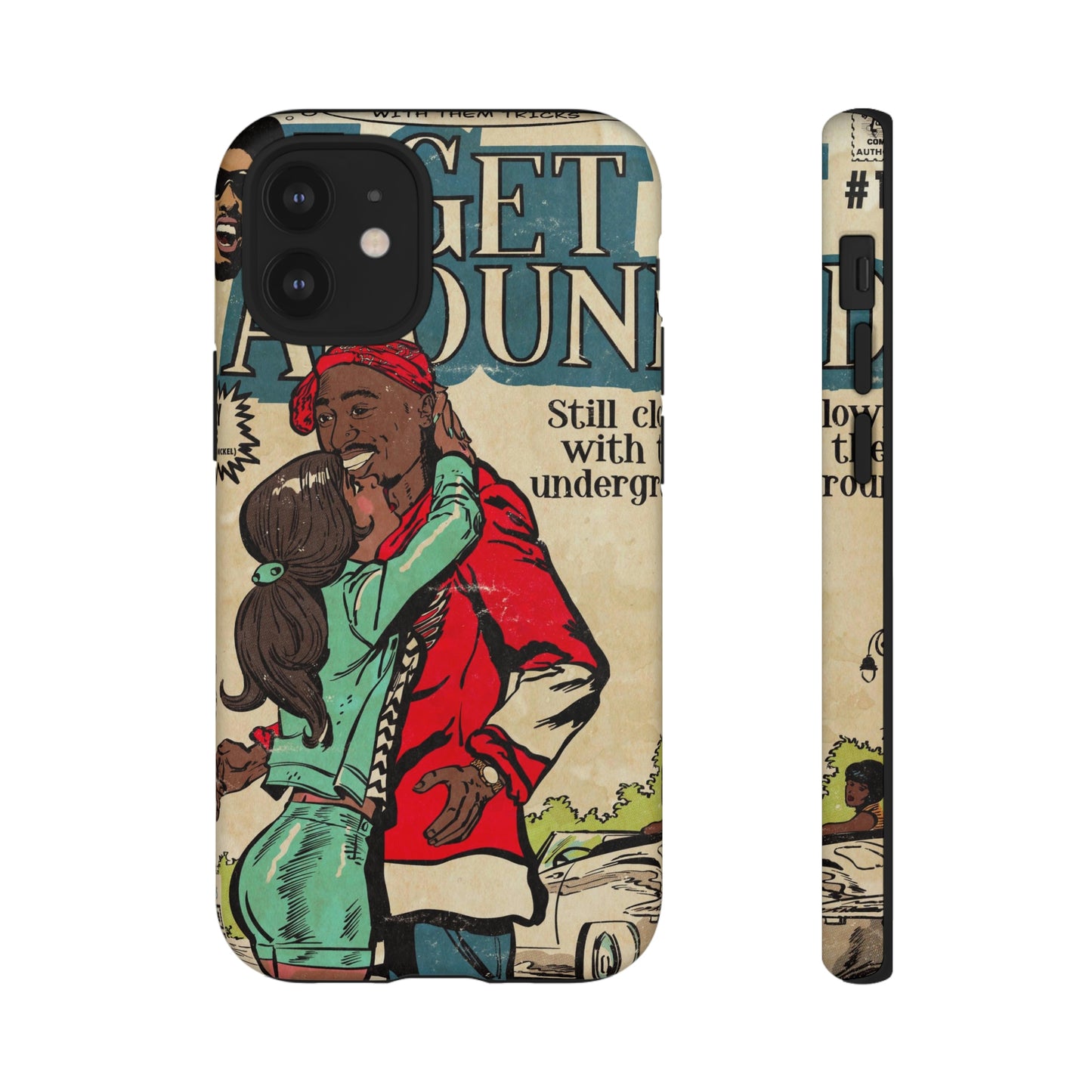 2Pac - I Get Around - Tupac - Tough Phone Cases