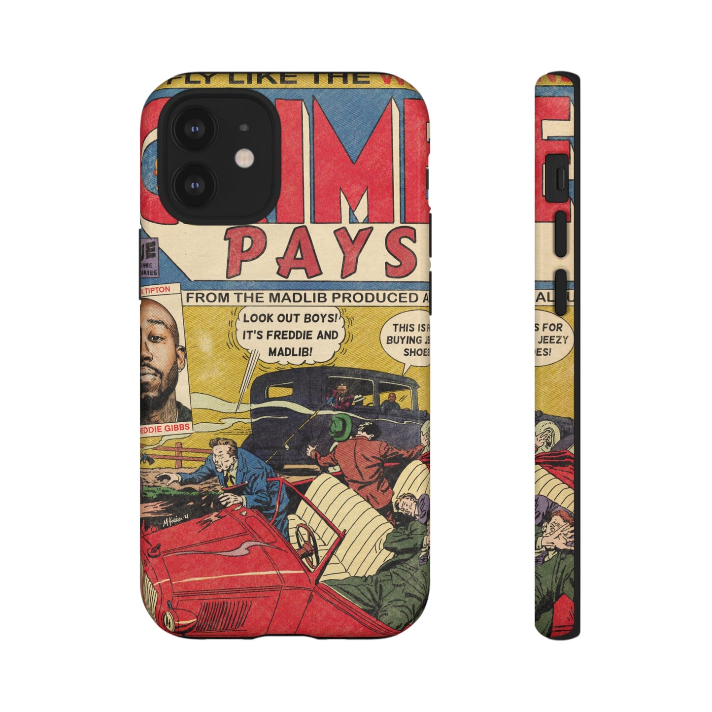 Freddie Gibbs & Madlib - Crime Pays - Tough Phone Cases