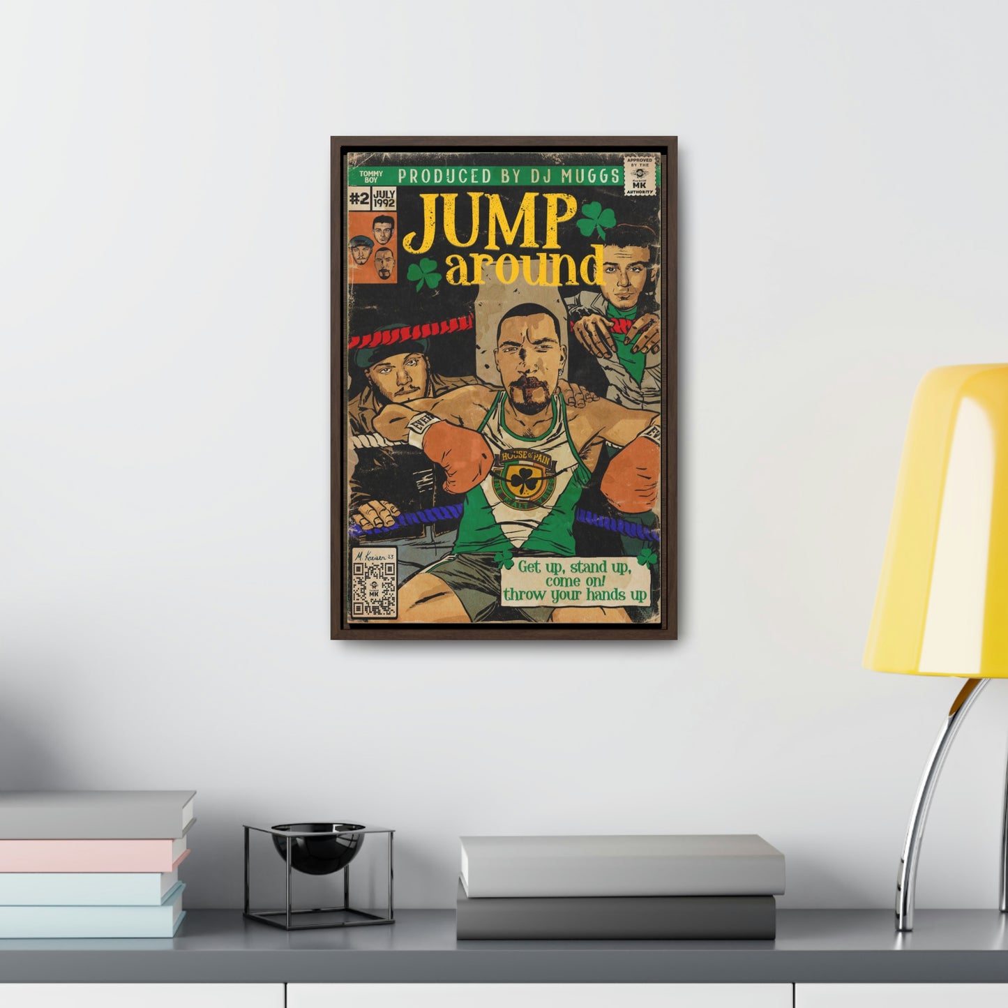 House of Pain - Jump Around - Gallery Canvas Wraps, Vertical Frame