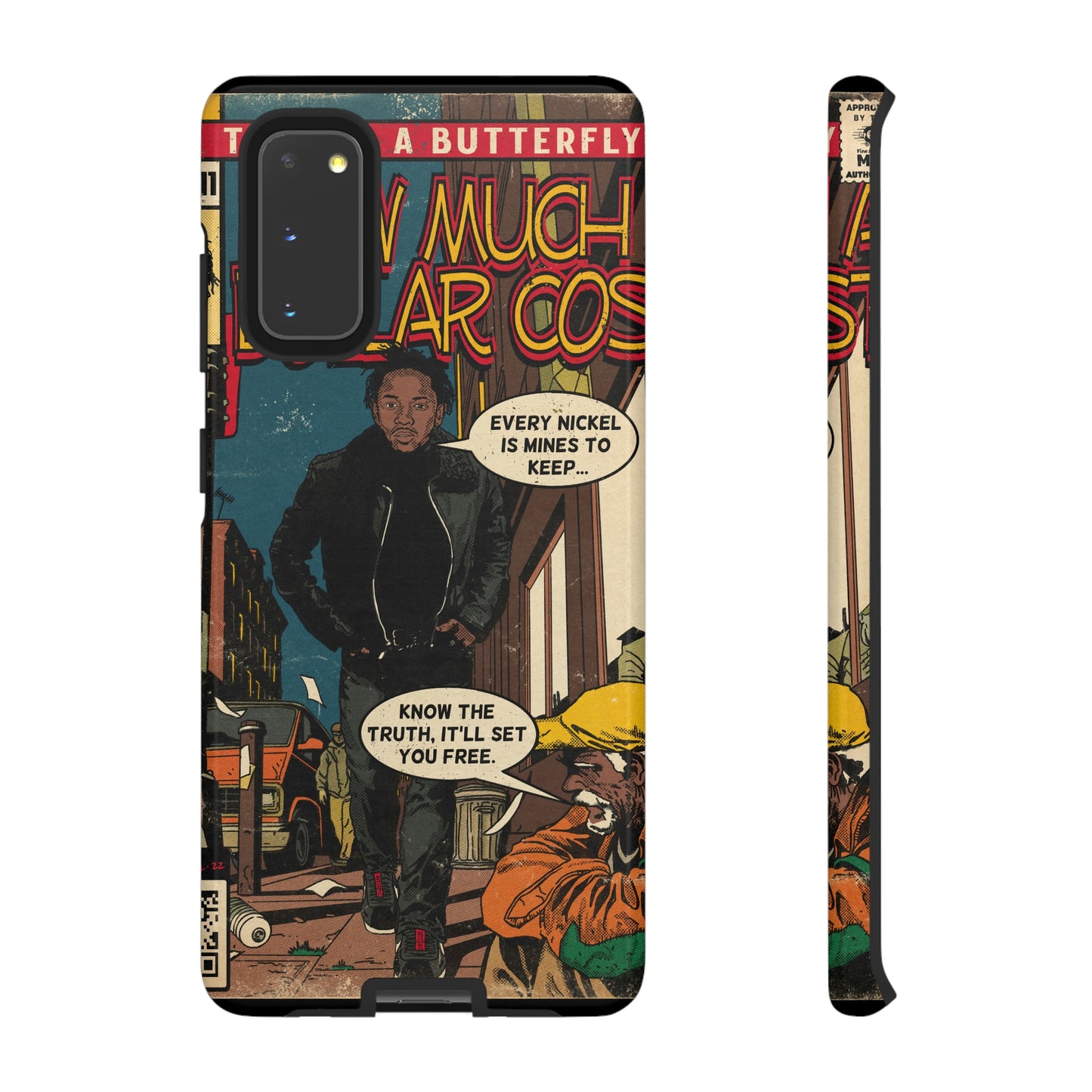 Kendrick Lamar- How Much A Dollar Cost- Tough Phone Cases