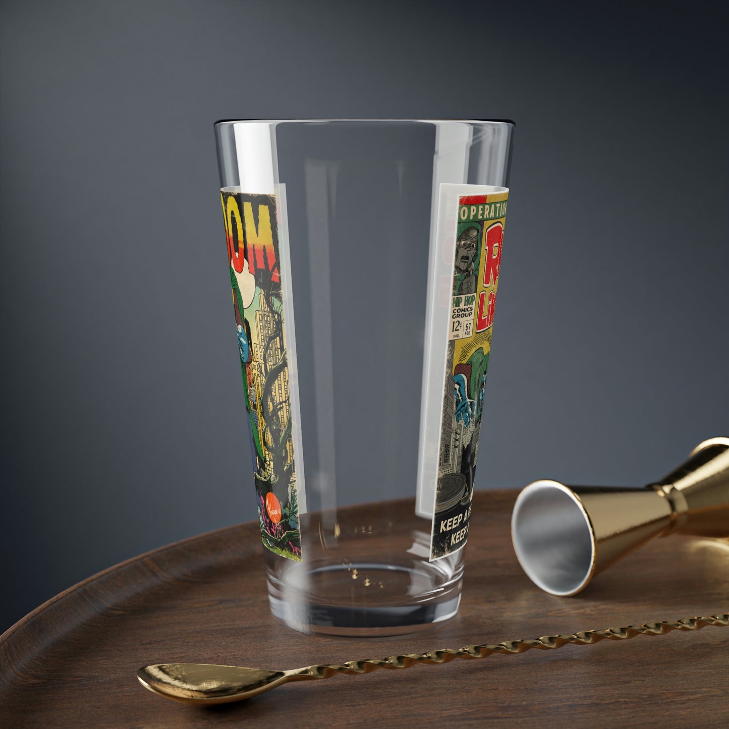 MF DOOM combo 1 - Mixing Glass, 16oz