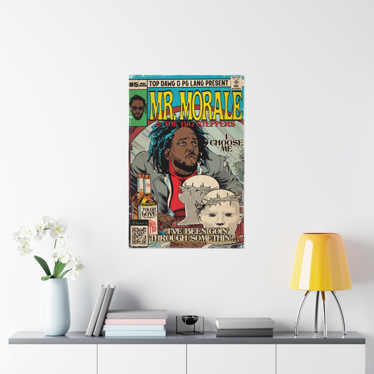 Mr. Morale & The Big Steppers - Vertical Matte Poster