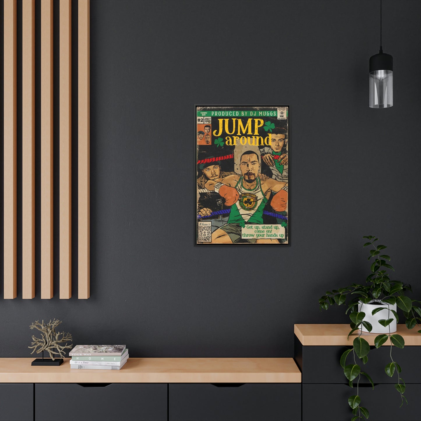 House of Pain - Jump Around - Gallery Canvas Wraps, Vertical Frame