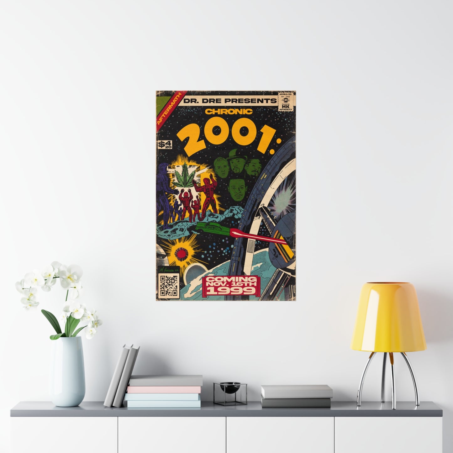 Chronic 2001 - Vertical Matte Poster
