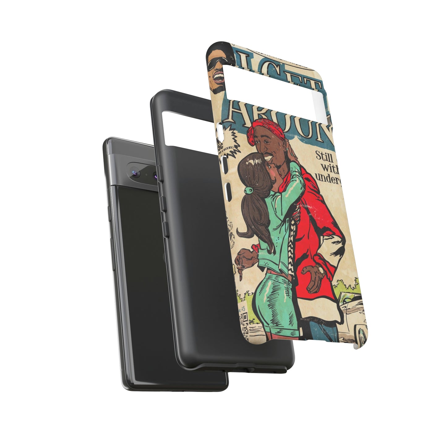 2Pac - I Get Around - Tupac - Tough Phone Cases