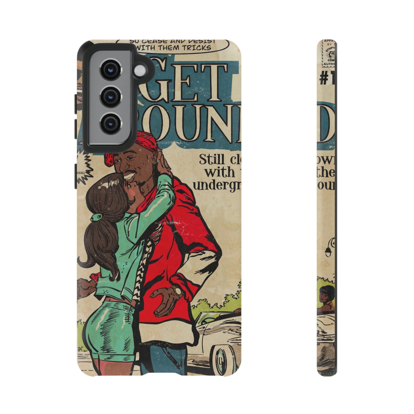 2Pac - I Get Around - Tupac - Tough Phone Cases
