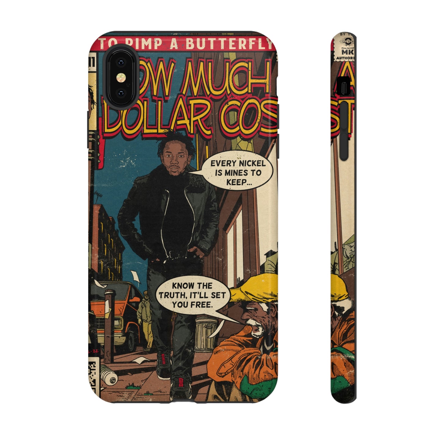 Kendrick Lamar- How Much A Dollar Cost- Tough Phone Cases