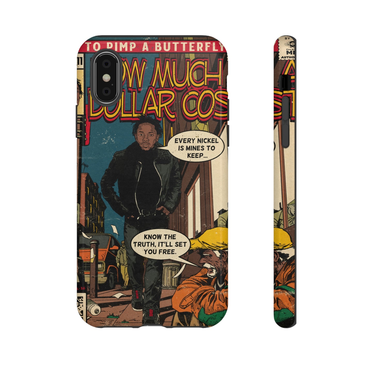 Kendrick Lamar- How Much A Dollar Cost- Tough Phone Cases