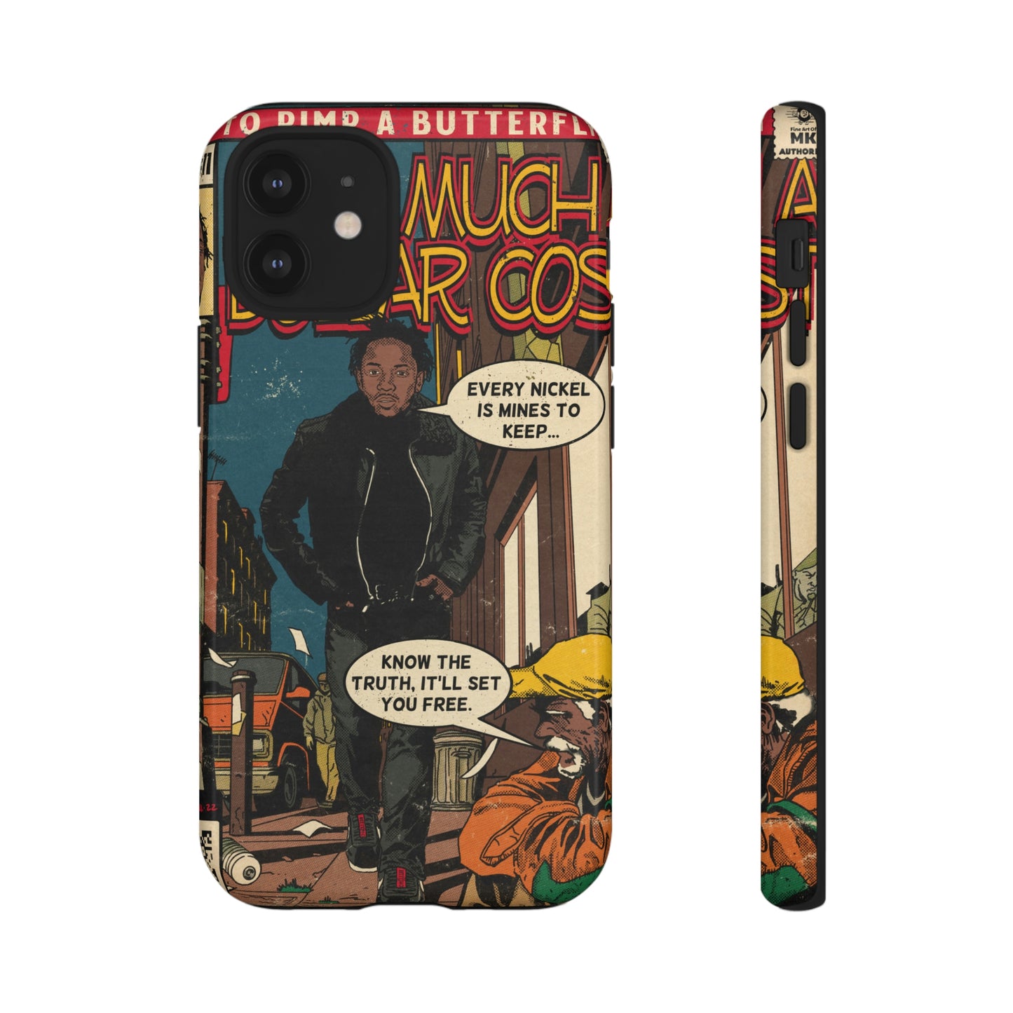 Kendrick Lamar- How Much A Dollar Cost- Tough Phone Cases