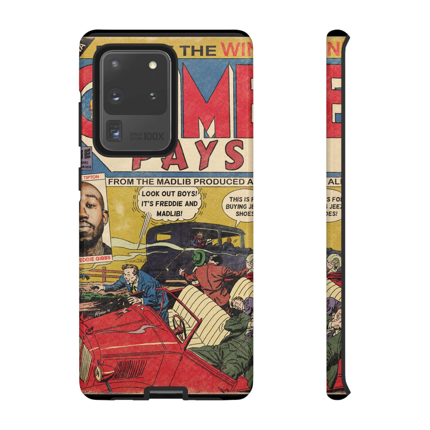 Freddie Gibbs & Madlib - Crime Pays - Tough Phone Cases