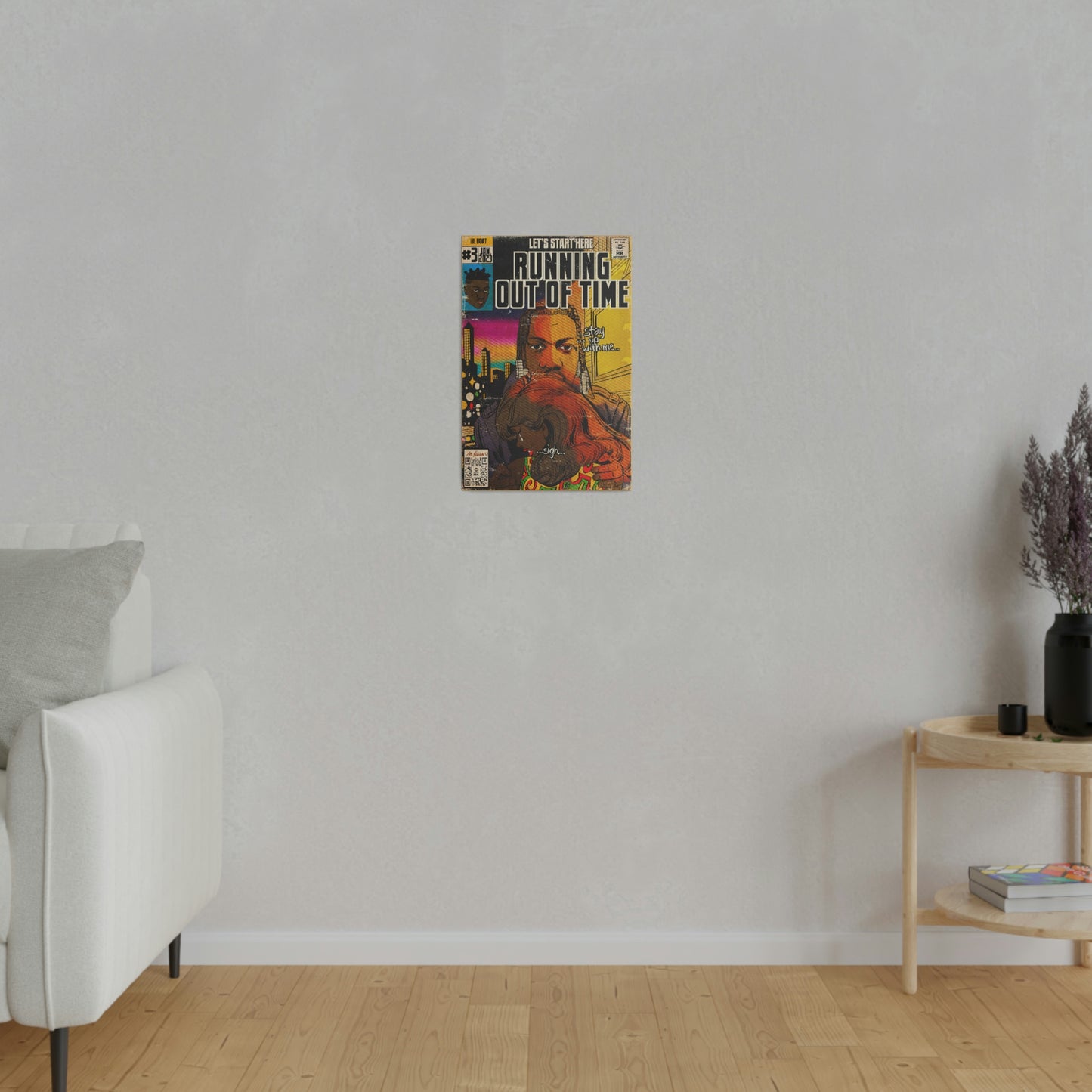 Lil Yachty - Running Out Of Time - Matte Canvas, Stretched, 0.75"
